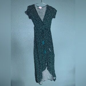 Wrap, tie-around sundress